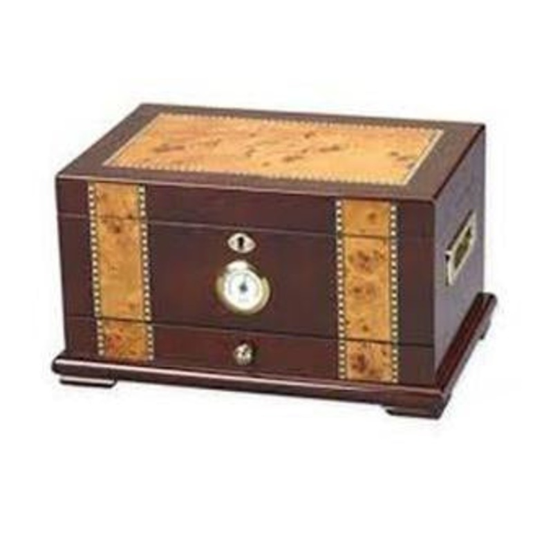 Quality Importers Solana Desktop Humidor -100 Cigar ct