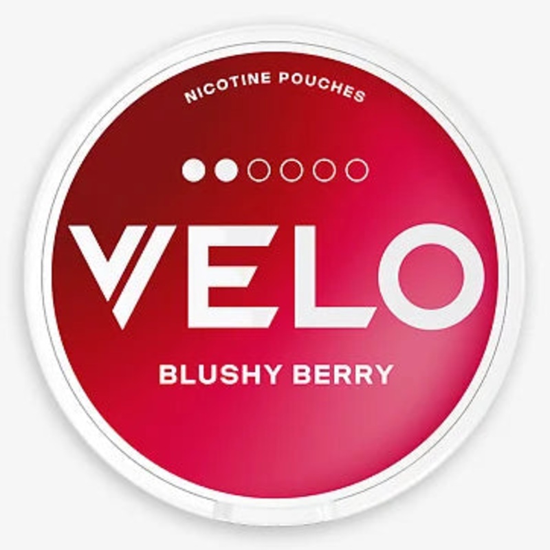 Velo Nicotine Pouches Blushy Berry 6MG – 5 Pack