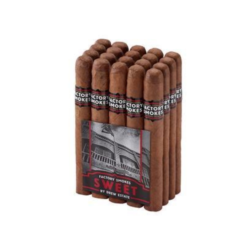 Drew Estate Factory Smokes Sweets Belicoso (6.0″ x 54) Bundle of 20