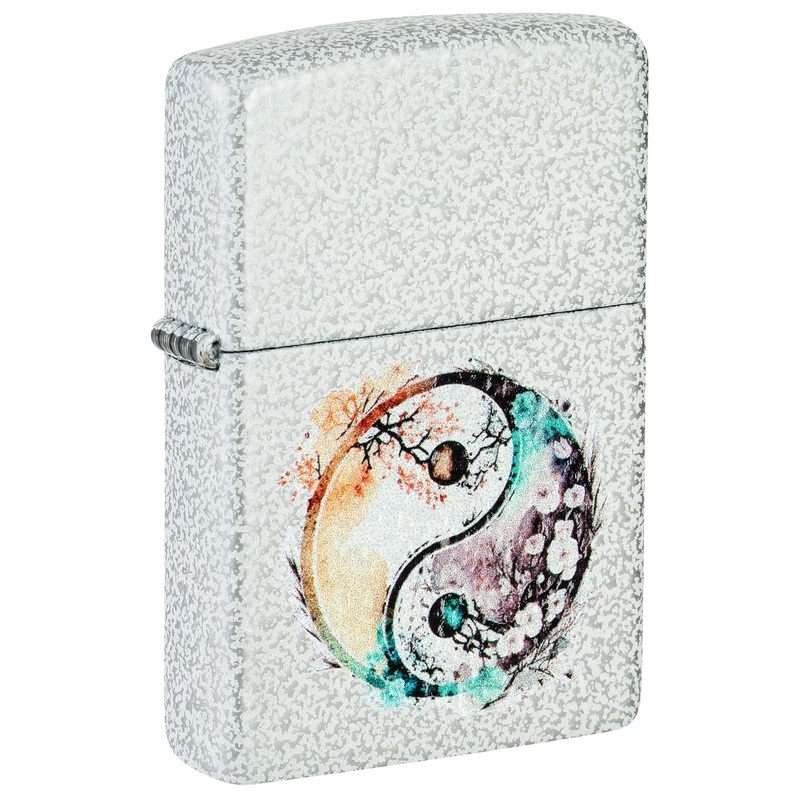 Floral Yin and Yang Design