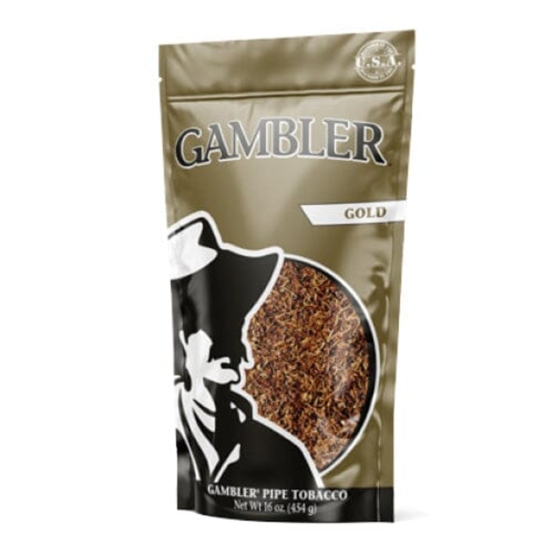 Gambler Gold Pipe Tobacco Mellow 6oz Bag