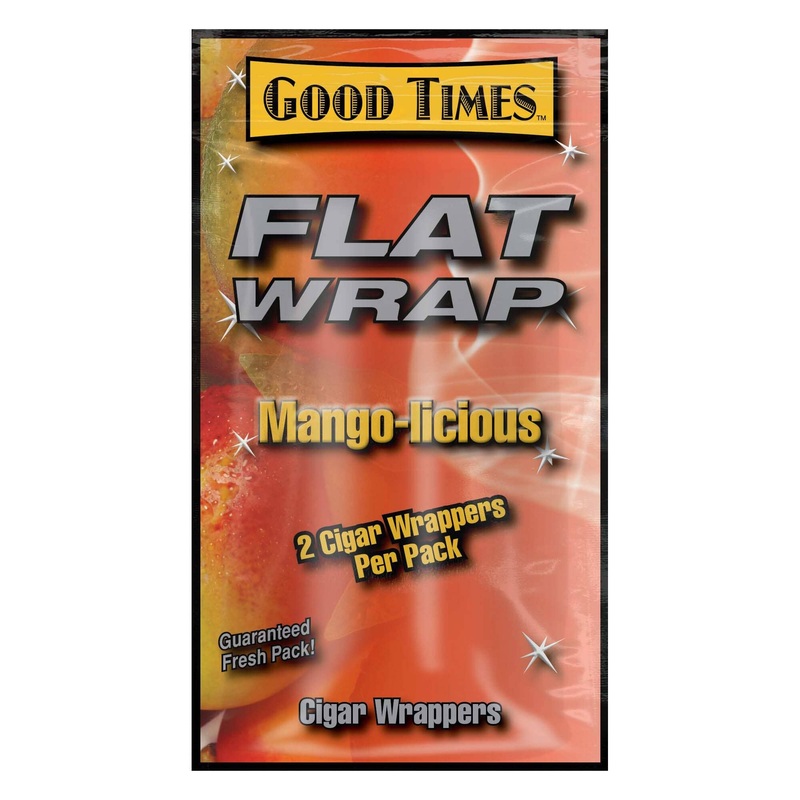 Good Times Mango Flat Wraps Mango 25 Packs of 2