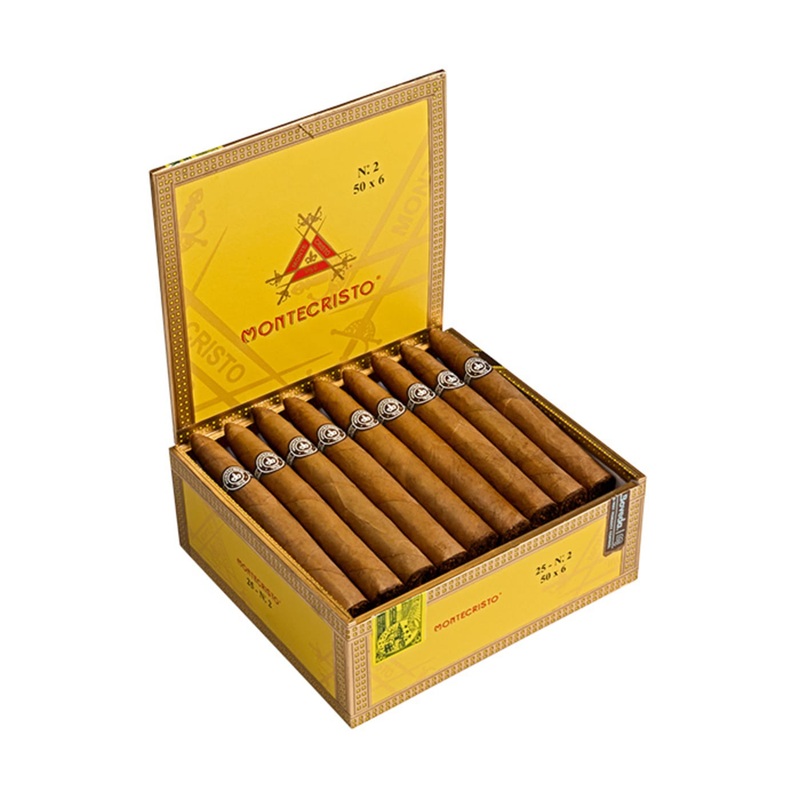 Montecristo Yellow Churchill (7.0″ x 48) Box of 25