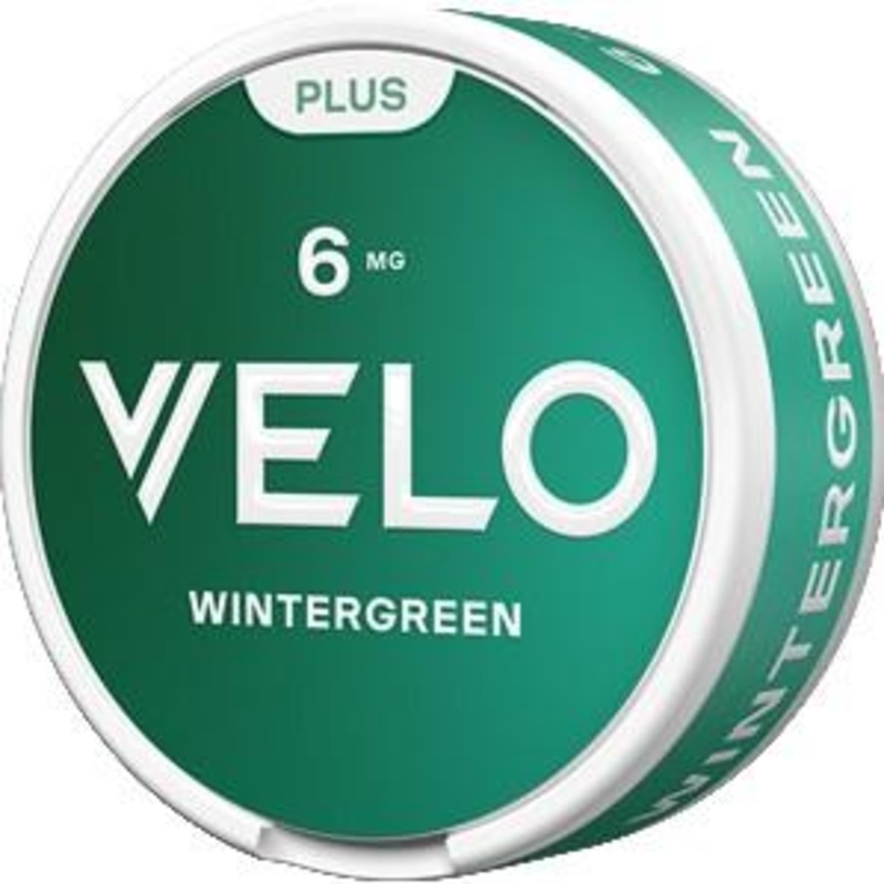 Velo Plus Nicotine Pouches Wintergreen – 5 Pack 6mg