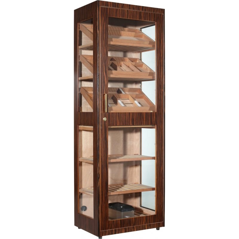 Adorini Capri Cabinet Humidor in Ebony – 6000 Cigar ct