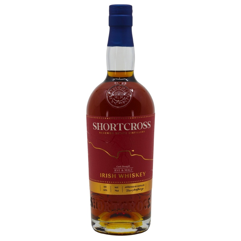 Shortcross Rye & Malt Cask Strength Irish Whiskey