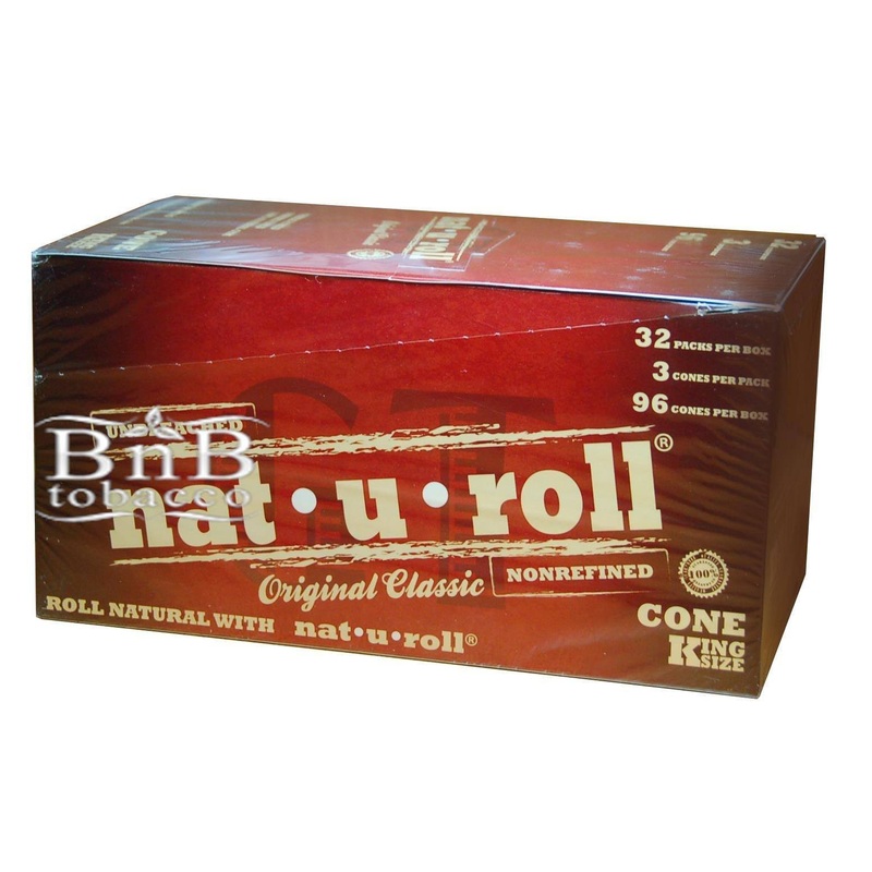 Nat-U-Roll Classic King Cones King Cones 32 Pack (96 Cones)