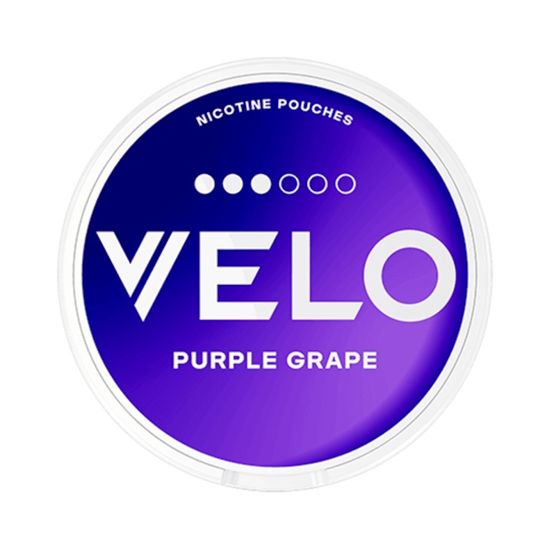 Velo Nicotine Pouches Purple Grape 10MG – 5 Pack