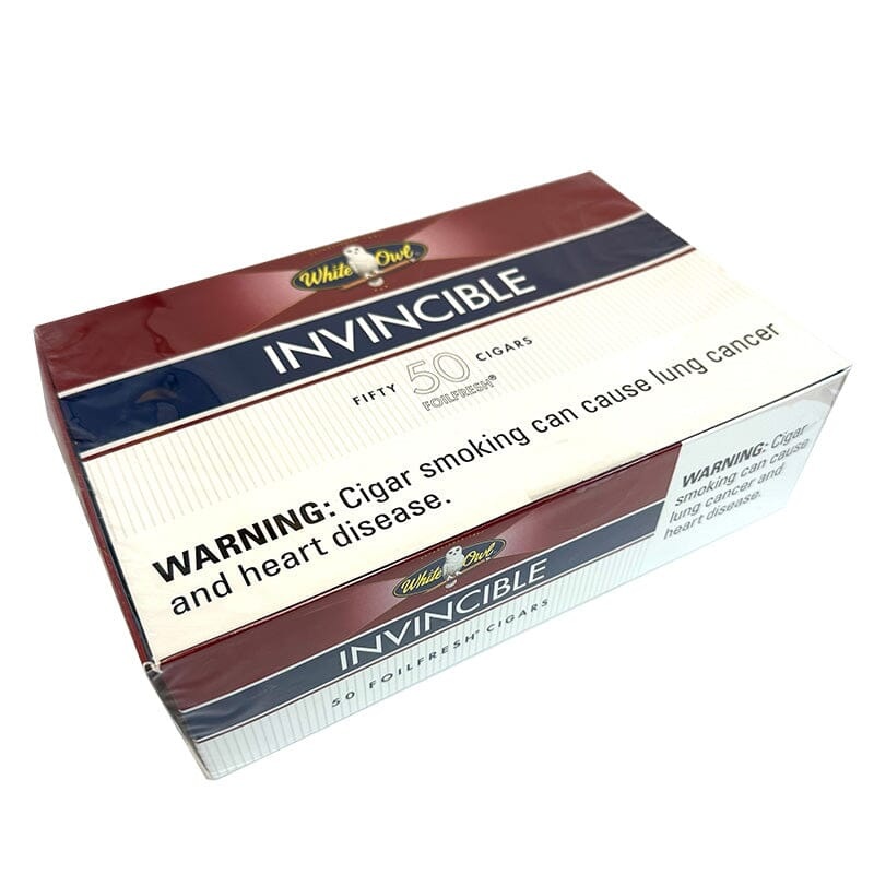White Owl Invincible Cigars Invincible Box of 50