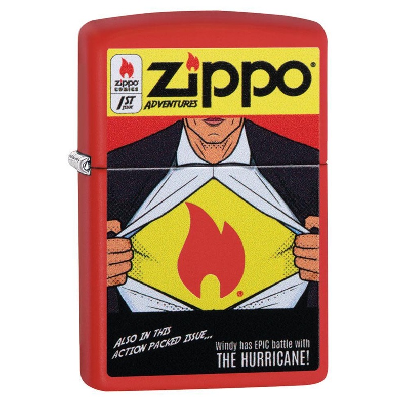 Zippo Comic Design