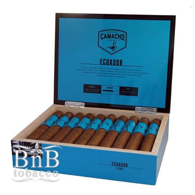 Camacho Ecuador Churchill (7.0″ x 48) Box of 20