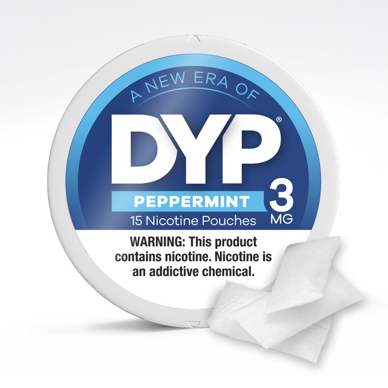 Dyp Nicotine Pouches Peppermint – 5 Pack 3mg