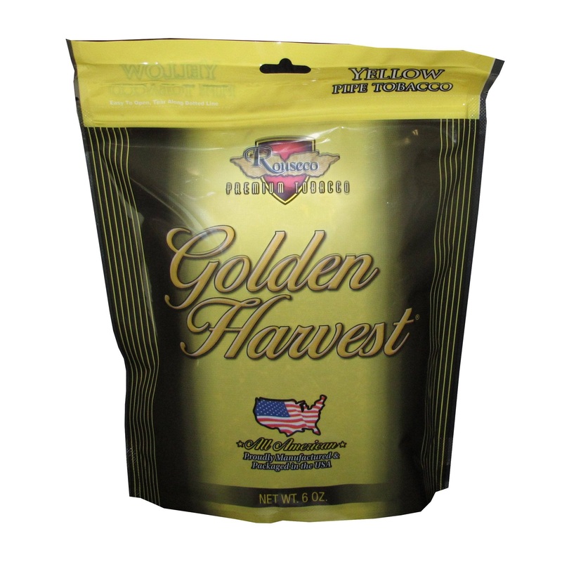 Golden Harvest Natural Pipe Tobacco Natural 6oz Bag