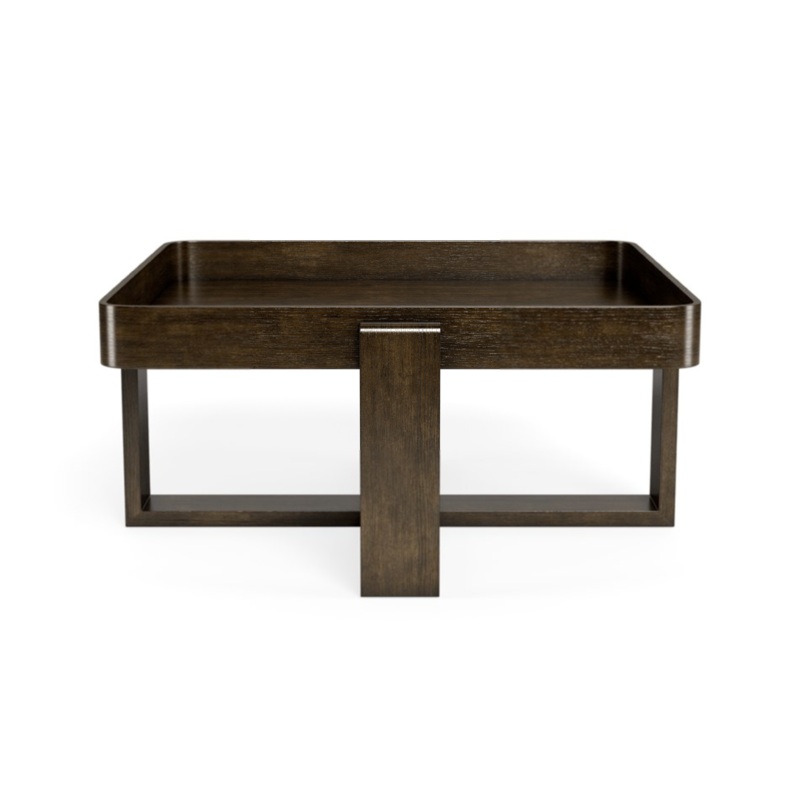 Grand Traytop Cocktail Table, Unfinished by Sarreid 01 Heather Grey
