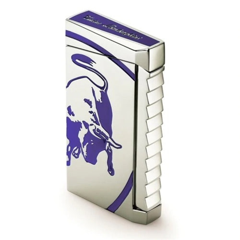 Tonino Lamborghini Il Toro Purple Torch Flame Lighter