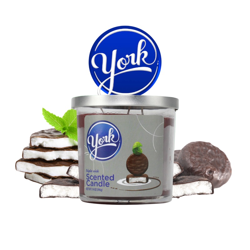 York Peppermint Patty Scented Candle 3oz