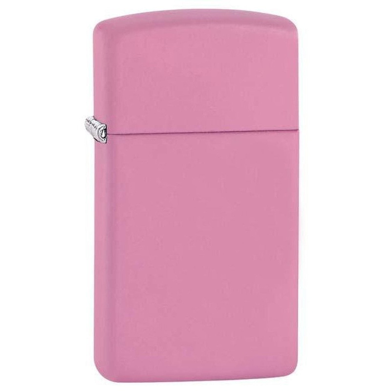 Zippo Lighter: Slim – Pink Matte 1638
