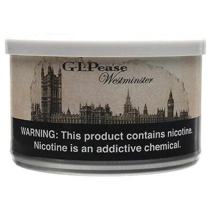 G.L. Pease Westminster Premium Pipe Tobacco Westminster 2oz Tin