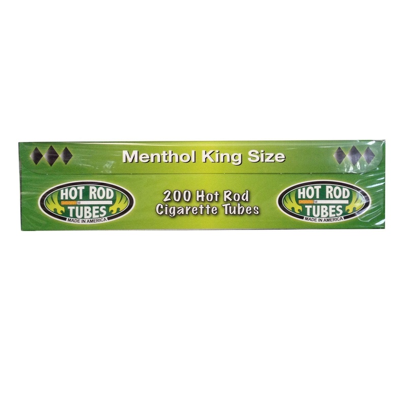 Hot Rod Tubes Menthol King (84mm) 200ct Carton