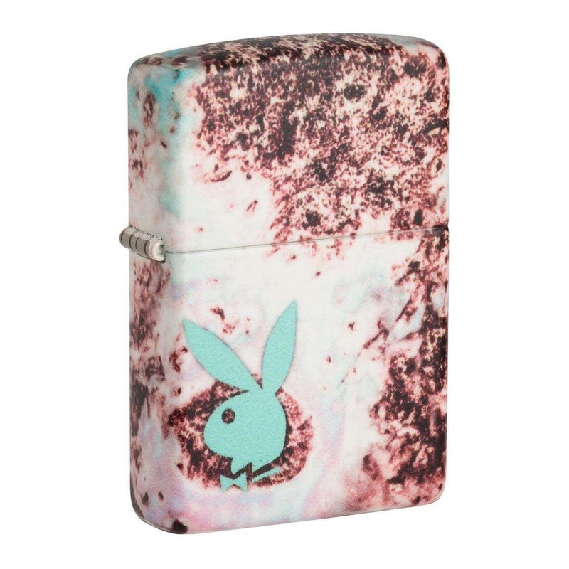 Zippo Lighter: Playboy Bunny Logo, 540 Color – Matte 48379
