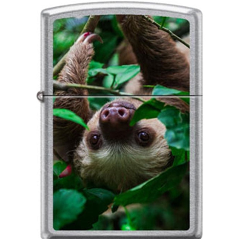 Zippo Lighter – Sloth in Tree