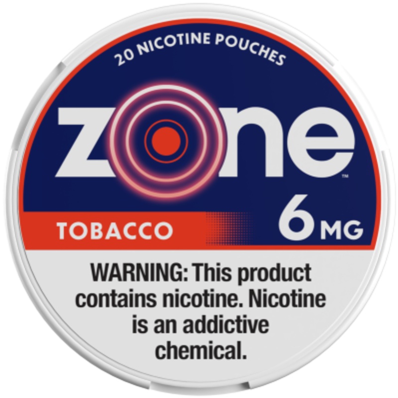 Zone Nicotine Pouches Tobacco – 5 Pack 6mg