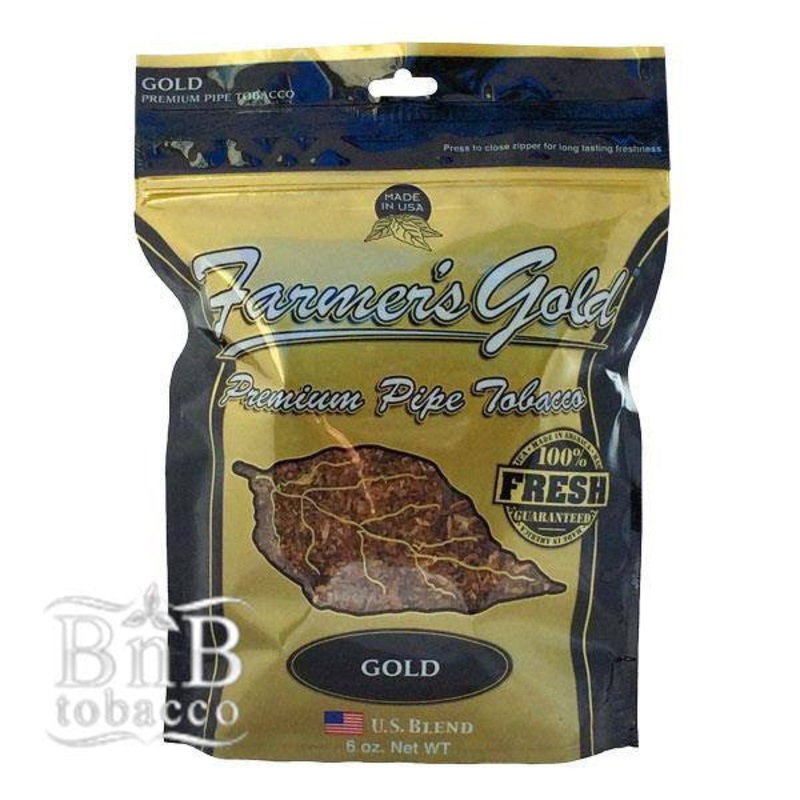 Farmer’s Gold Smooth Pipe Tobacco Smooth 6oz Bag