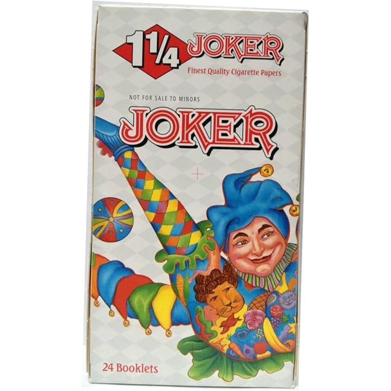 Joker 1 1/4 Rolling Papers 1 1/4 Box of 24