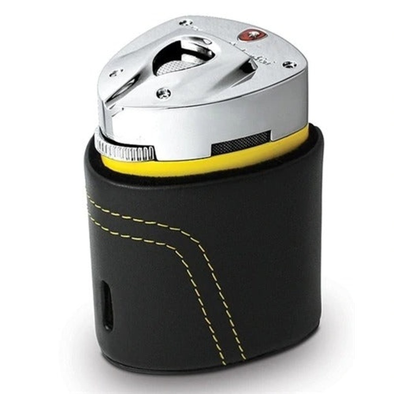 Tonino Lamborghini Mugello Yellow Triple Torch Flame Table Lighter