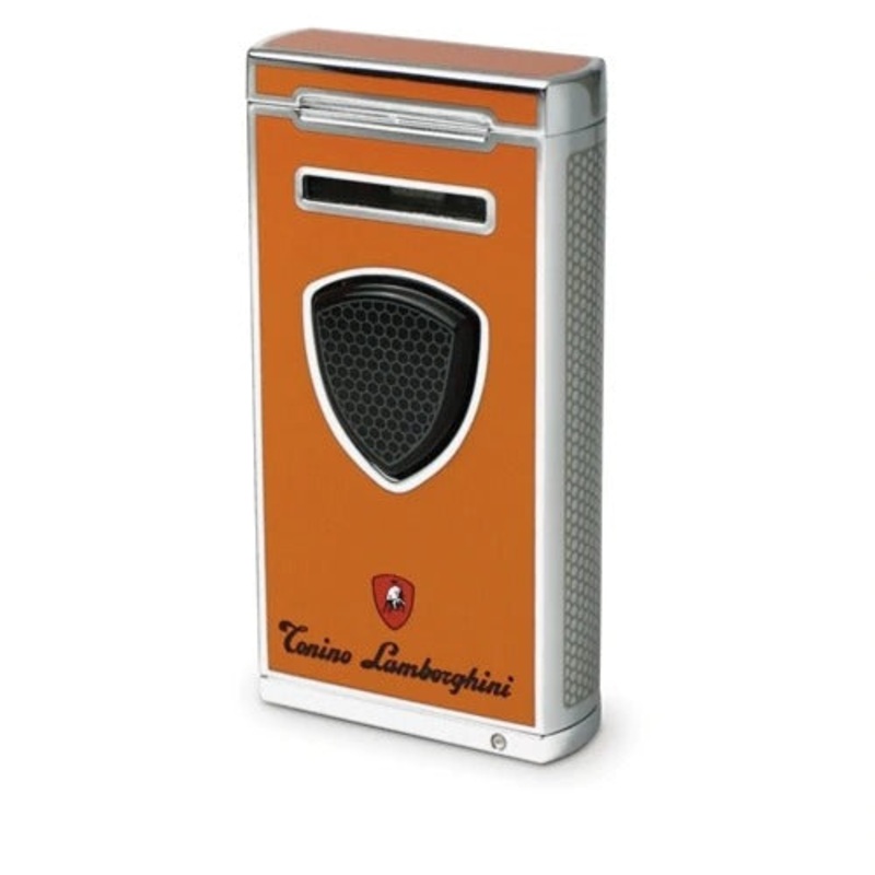 Tonino Lamborghini Pergusa Orange Torch Flame Lighter
