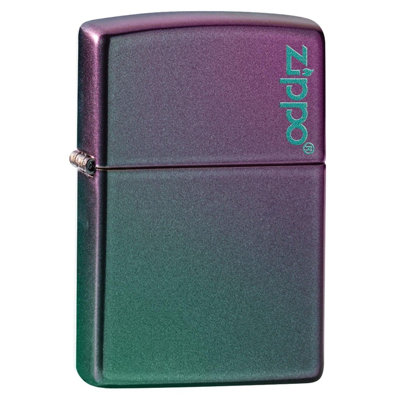 Zippo Lighter: Zippo Logo – Iridescent 49146ZL