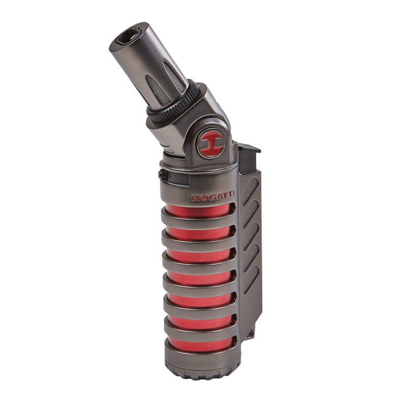 Bugatti Vulcan Dual Torch Lighter – DISCONTINUED Black