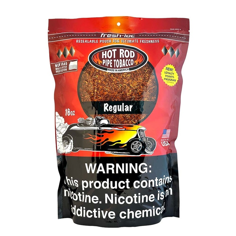 Hot Rod Regular Pipe Tobacco Regular 16oz Bag