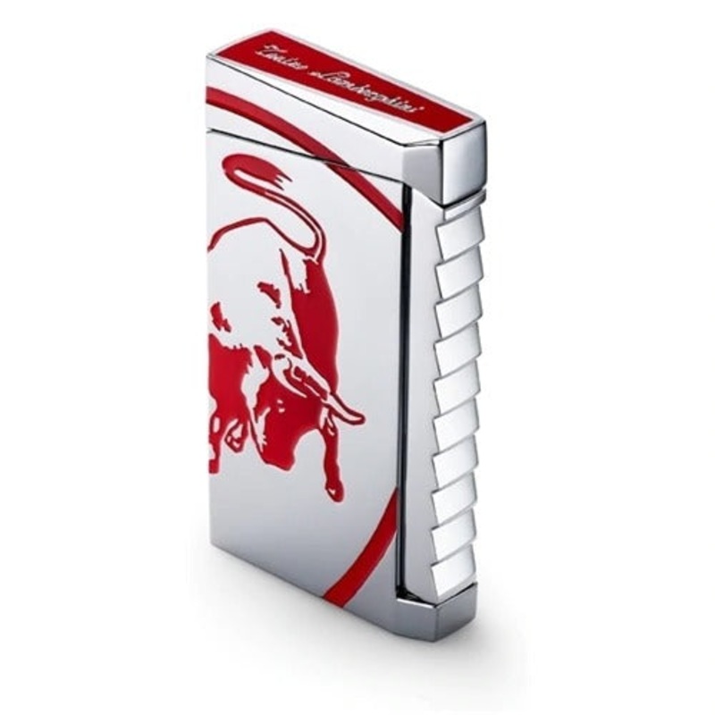 Tonino Lamborghini Il Toro Red Torch Flame Lighter