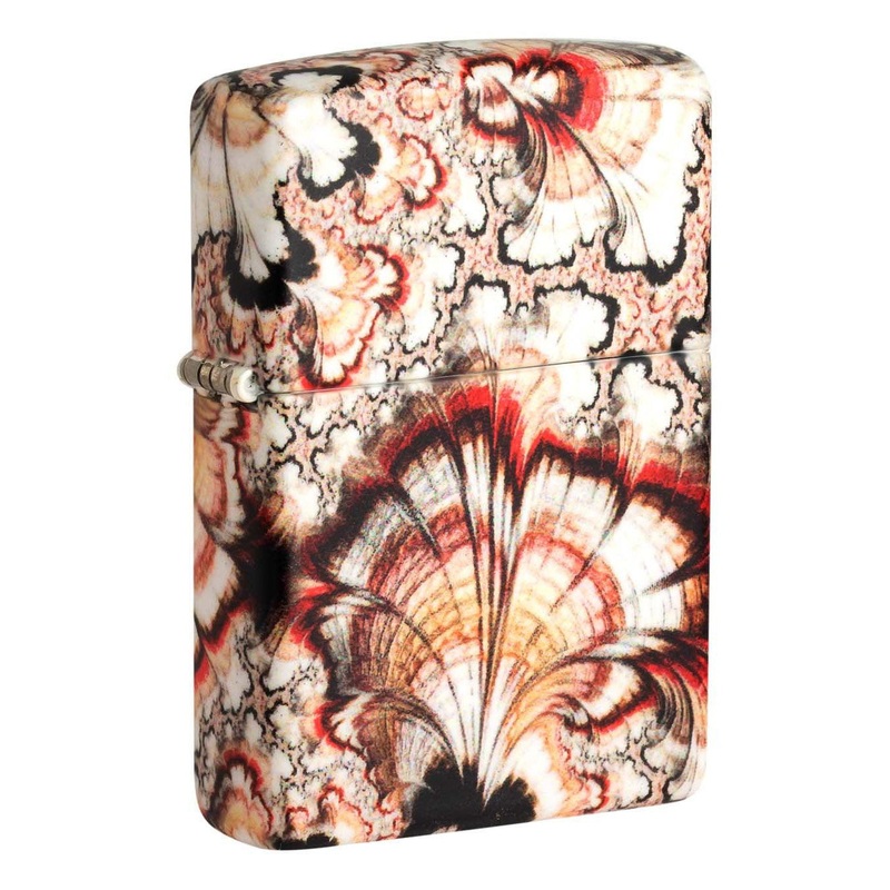 Zippo Lighter: Universe Astro Pattern – 540 White Matte 48536