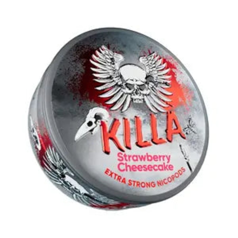Killa Nicotine Pouches Strawberry Cheesecake 13.2mg – 5 Pack