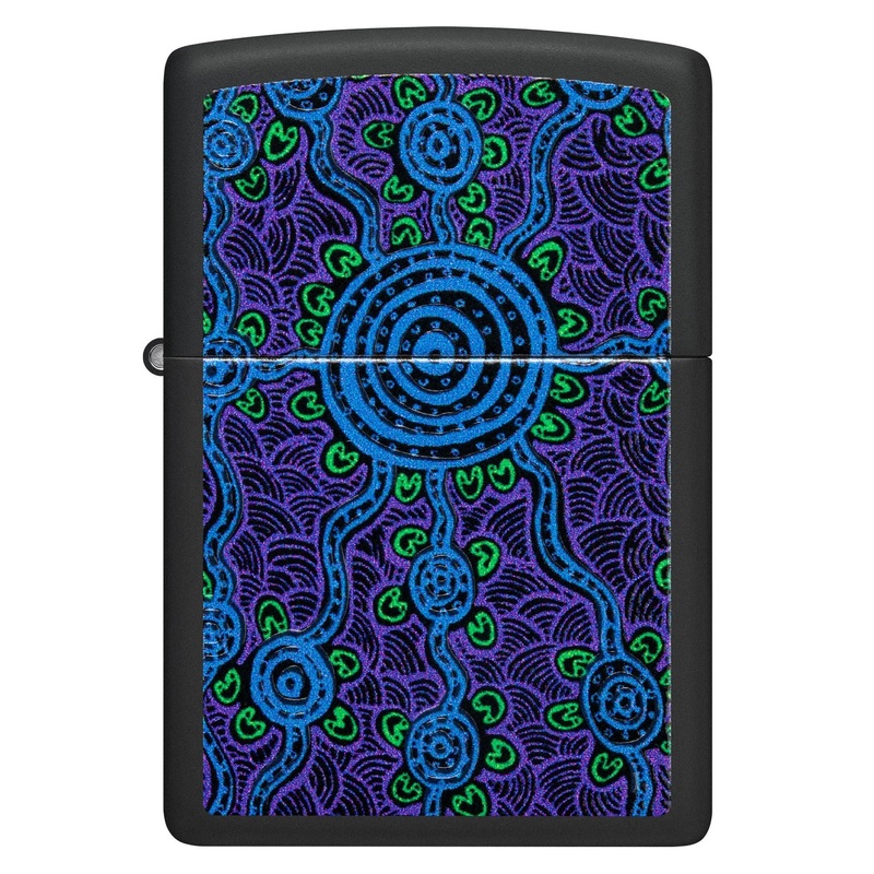 Zippo Lighter – John Smith Vibrant Gumbula