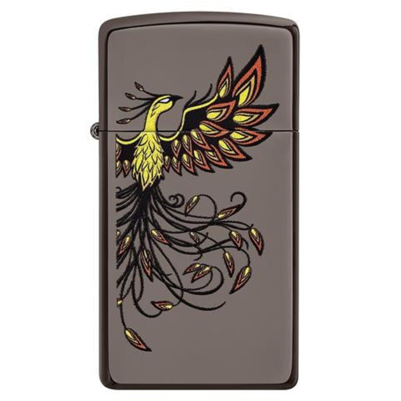 Zippo Lighter – Slim Phoenix Design